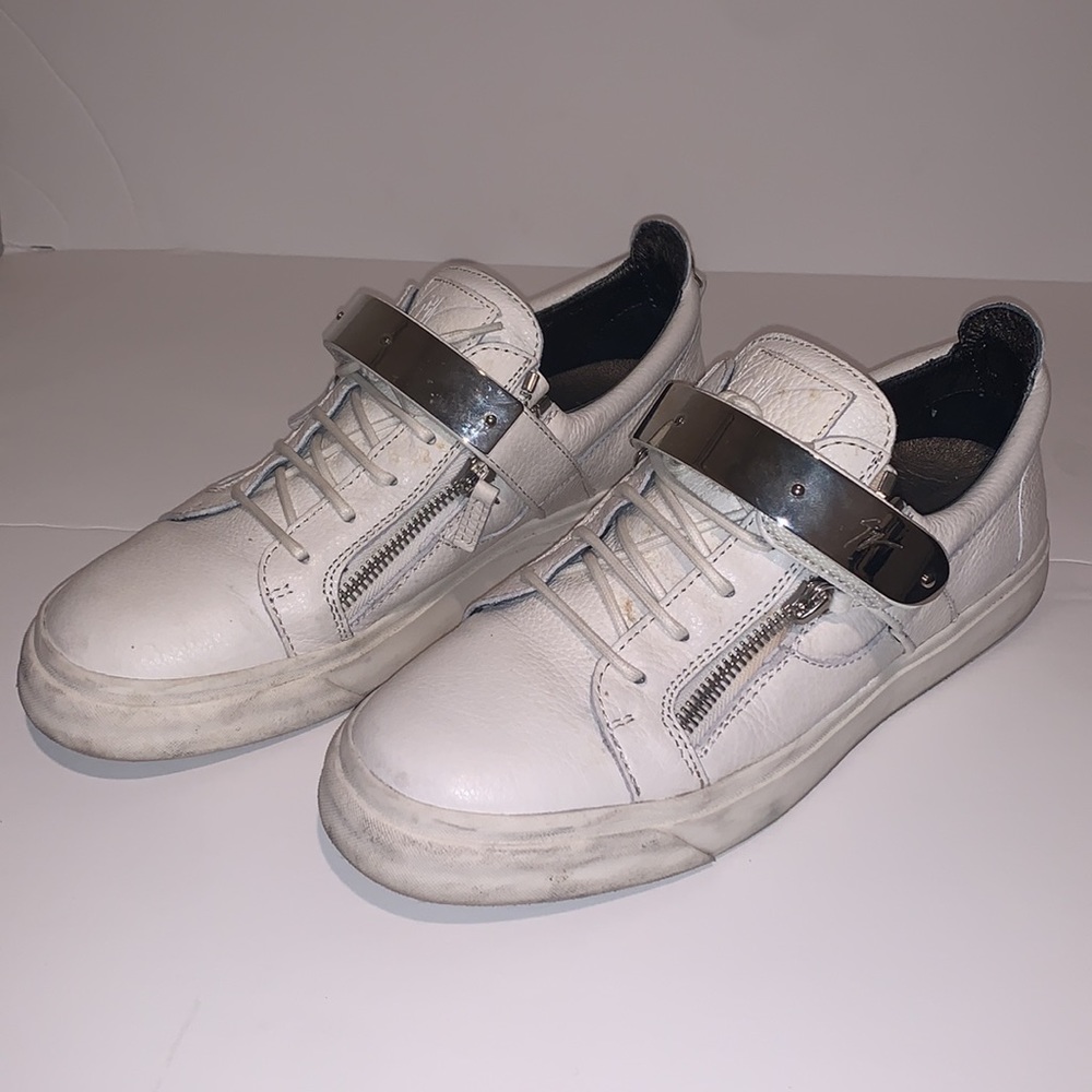 Giuseppe Zanotti Men’s White Sneakers